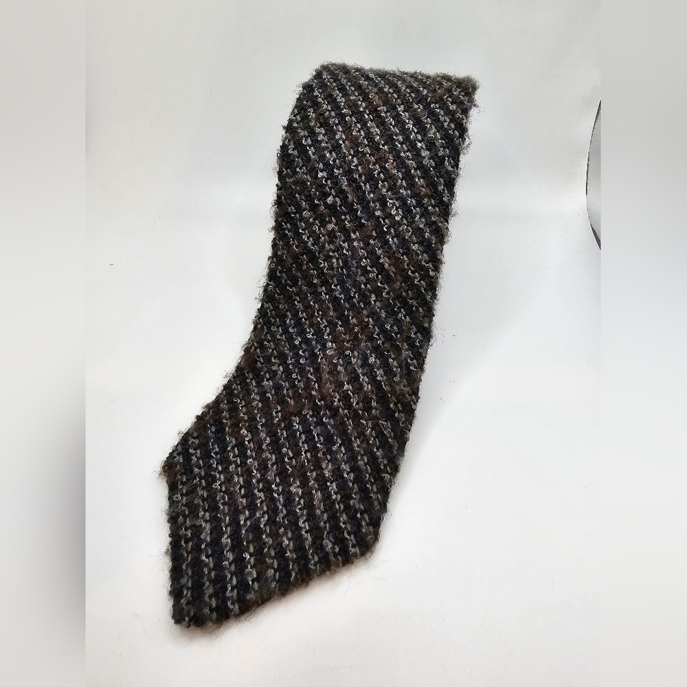 Vintage bronzini Men's Multicolor cloth fabric tie